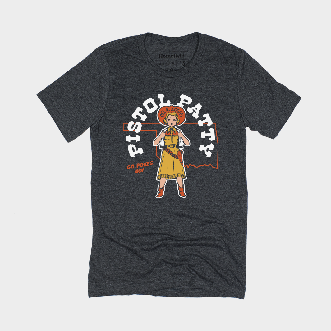 Show Your OSU Pride with the Vintage Pistol Patty Tee