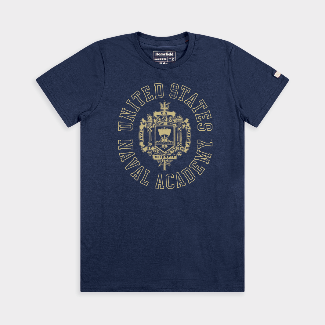 Show Your Pride with the Navy Midshipmen Naval Academy Tee