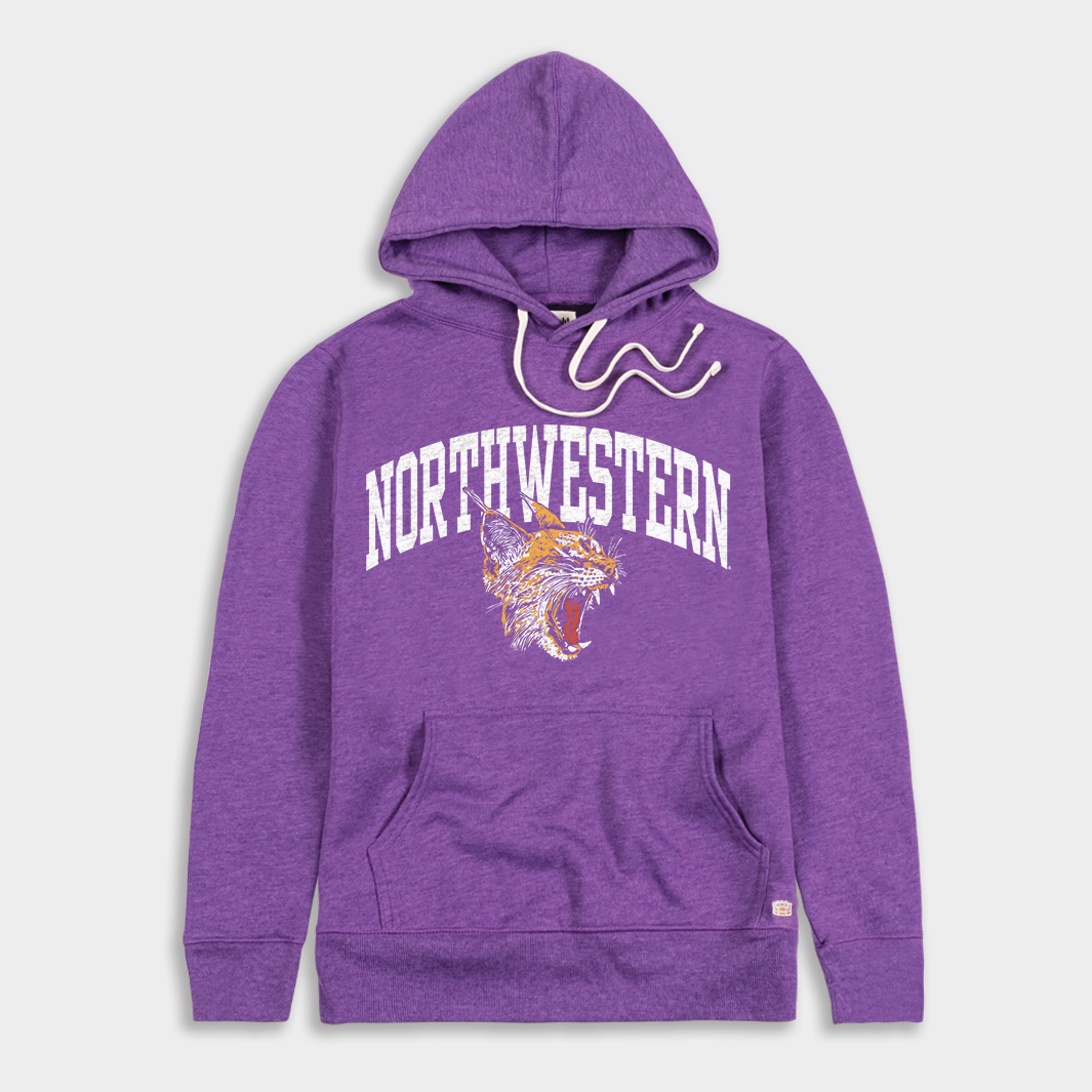 Roaring Northwestern Wildcats Hoodie - Make a Bold Statement