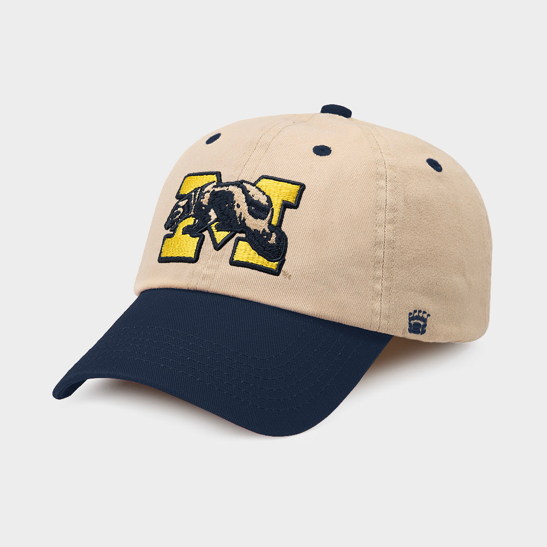 1964 Michigan Wolverines Logo Two-Tone Dad Hat - A Must-Have for Fans!