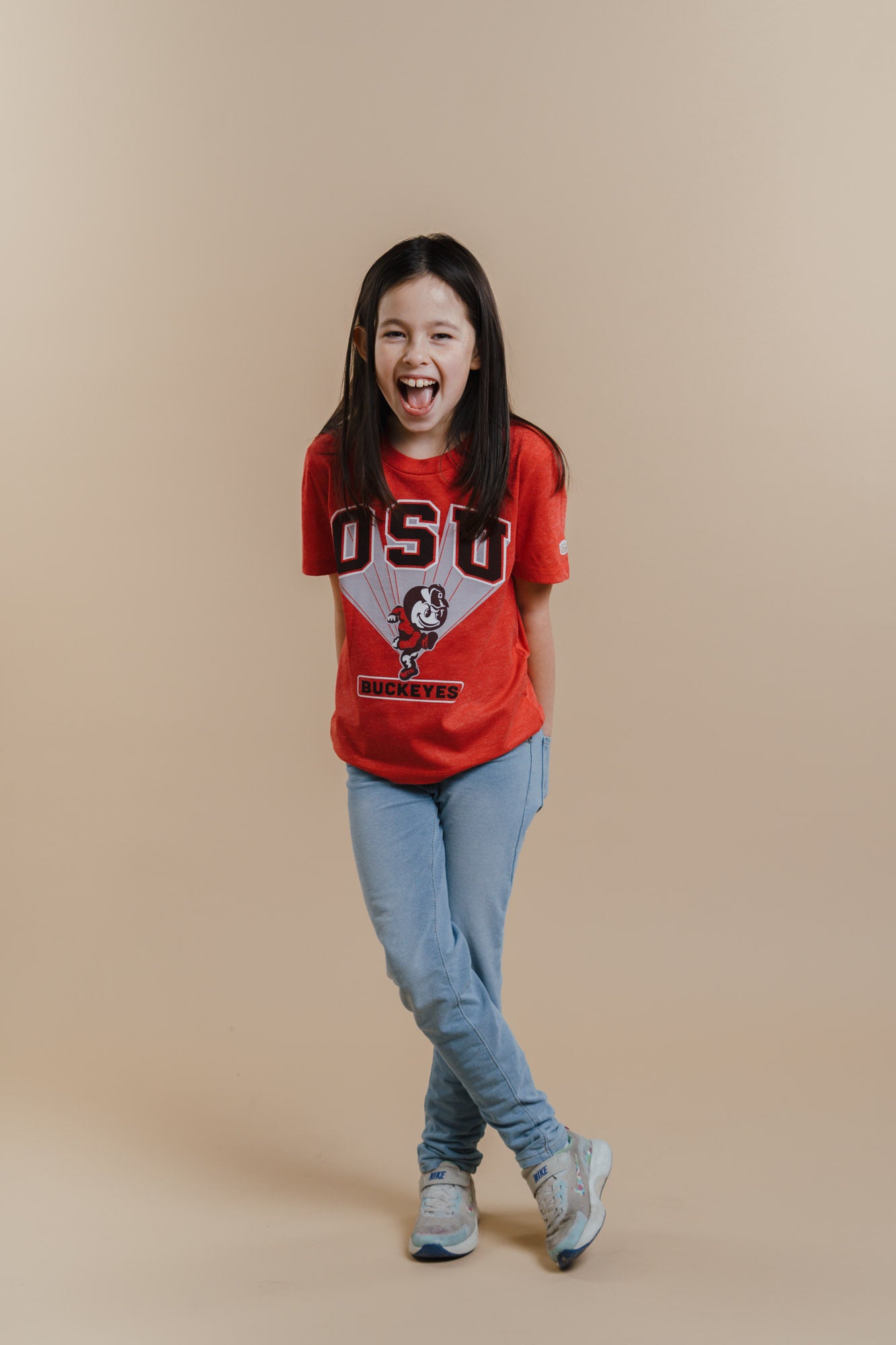 Get Your Ohio State Retro Brutus Youth Tee Now!