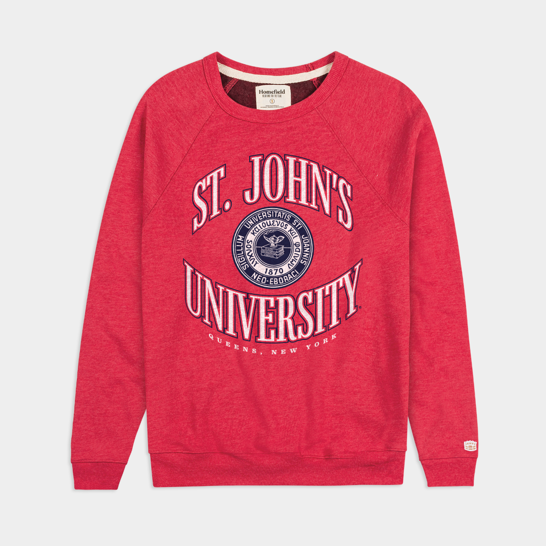 St. John's University Vintage-Inspired Classic Crewneck