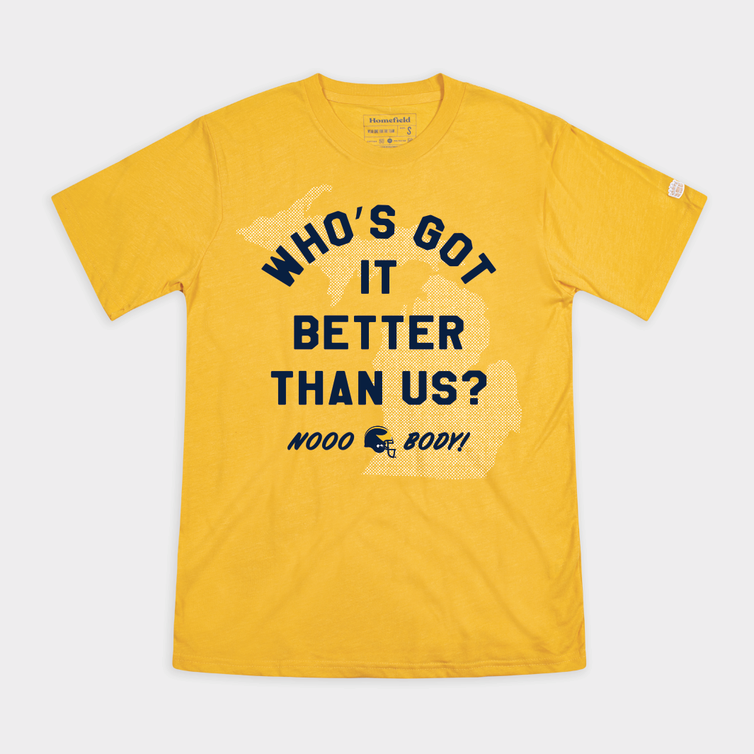 Michigan's Unbeatable Pride Tee