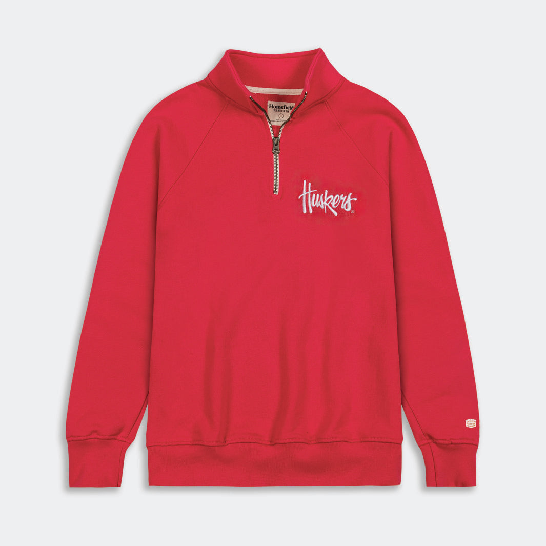 Vintage Nebraska Cornhuskers '80s Quarter Zip - A Piece of Championship History
