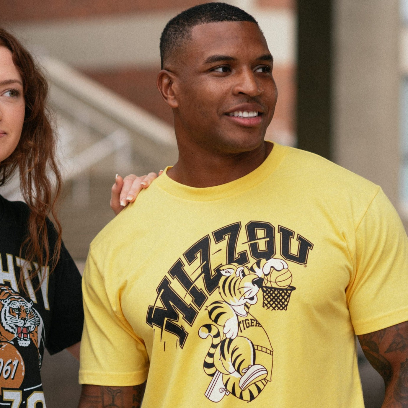 Get Your Hands on the Thrilling Mizzou Basketball Dunking Truman Tiger Tee