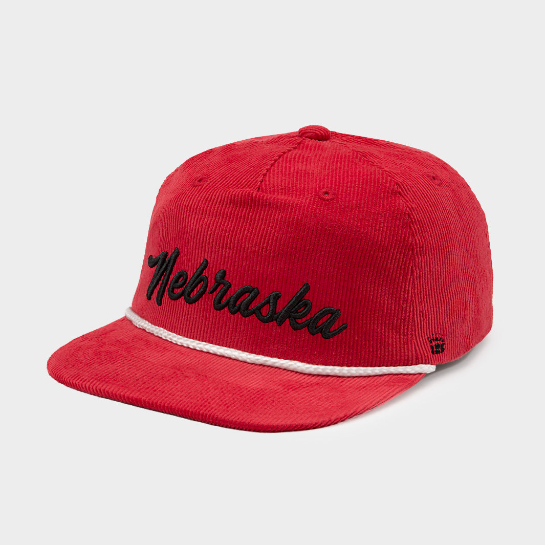 Vintage-Inspired Nebraska Cornhuskers Corduroy Cap - A Must-Have!