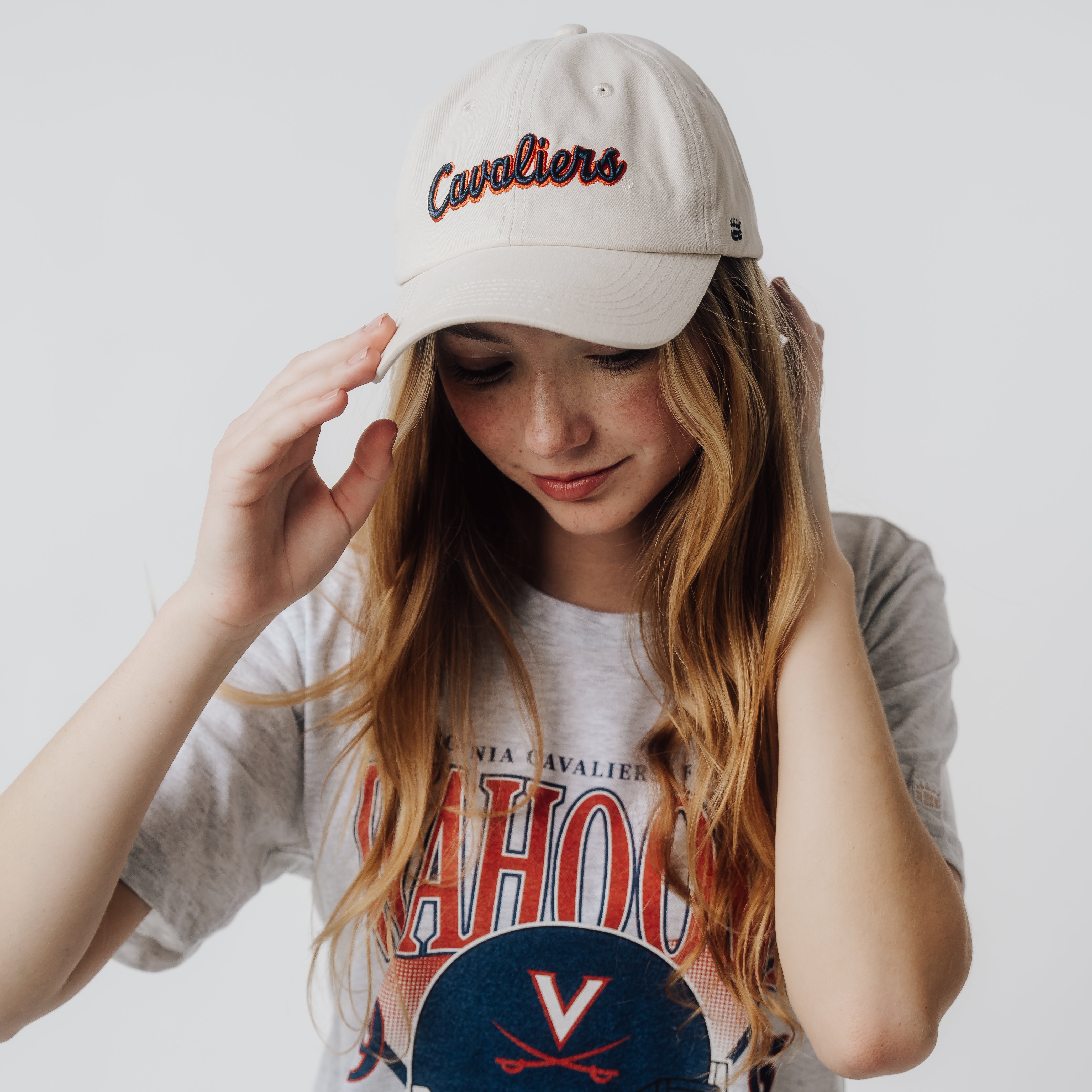 Virginia Cavaliers Classic Script Dad Hat - Show Your Team Pride!