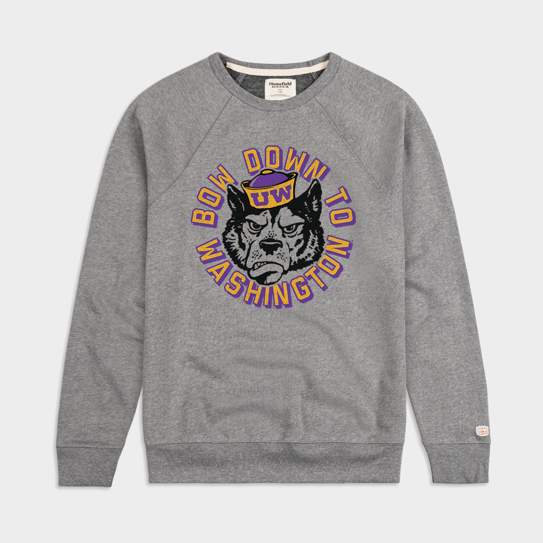 Show Your Pride with the Bow Down To Washington Crewneck