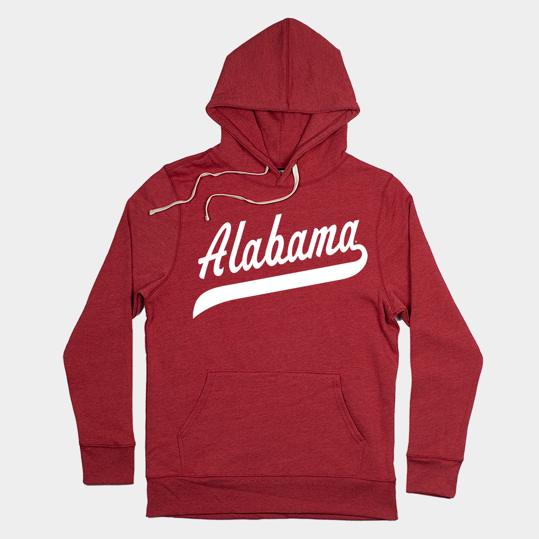 Show Your Alabama Pride with the Crimson Tide Script Hoodie