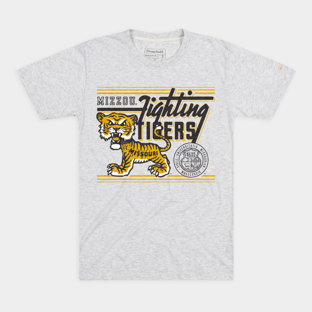 Show Your Pride with the Mizzou Fighting Tigers Retro Tee