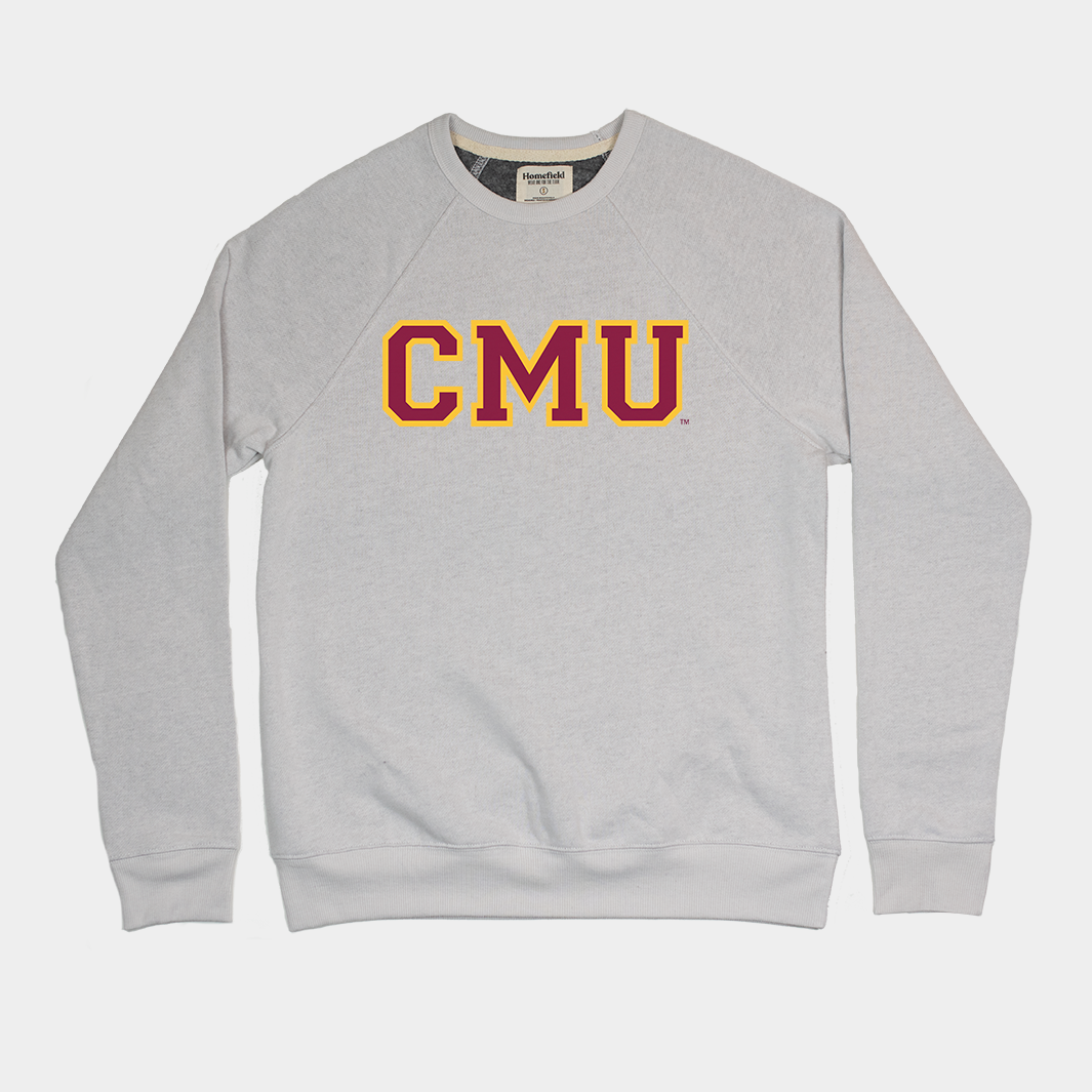 CMU Central Michigan University Crewneck Sweatshirt - A Must-Have for Fans