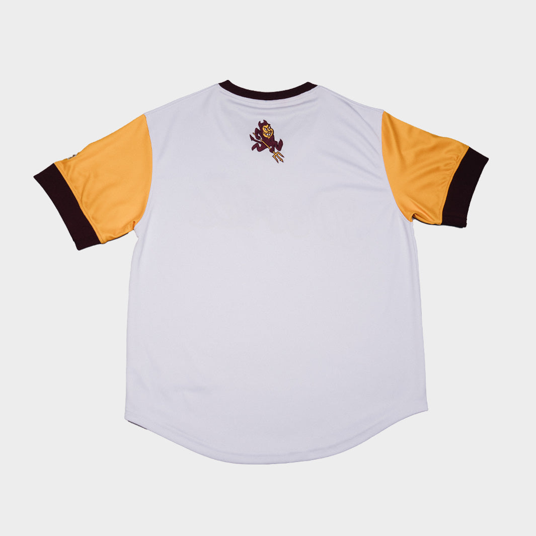Relive the Glory: Arizona State Softball Vintage Script Pullover