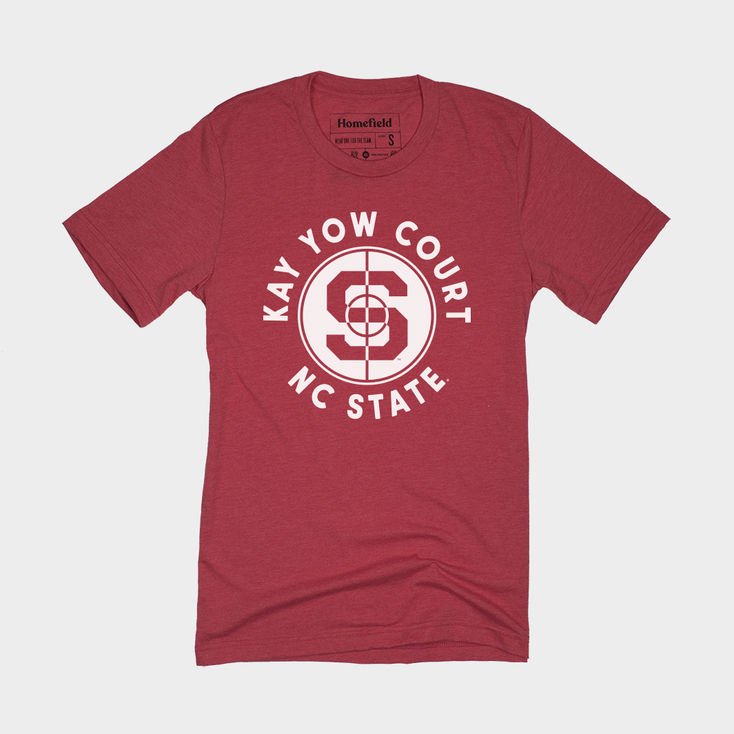 Honor the Legend: Kay Yow Court NC State Basketball Tee