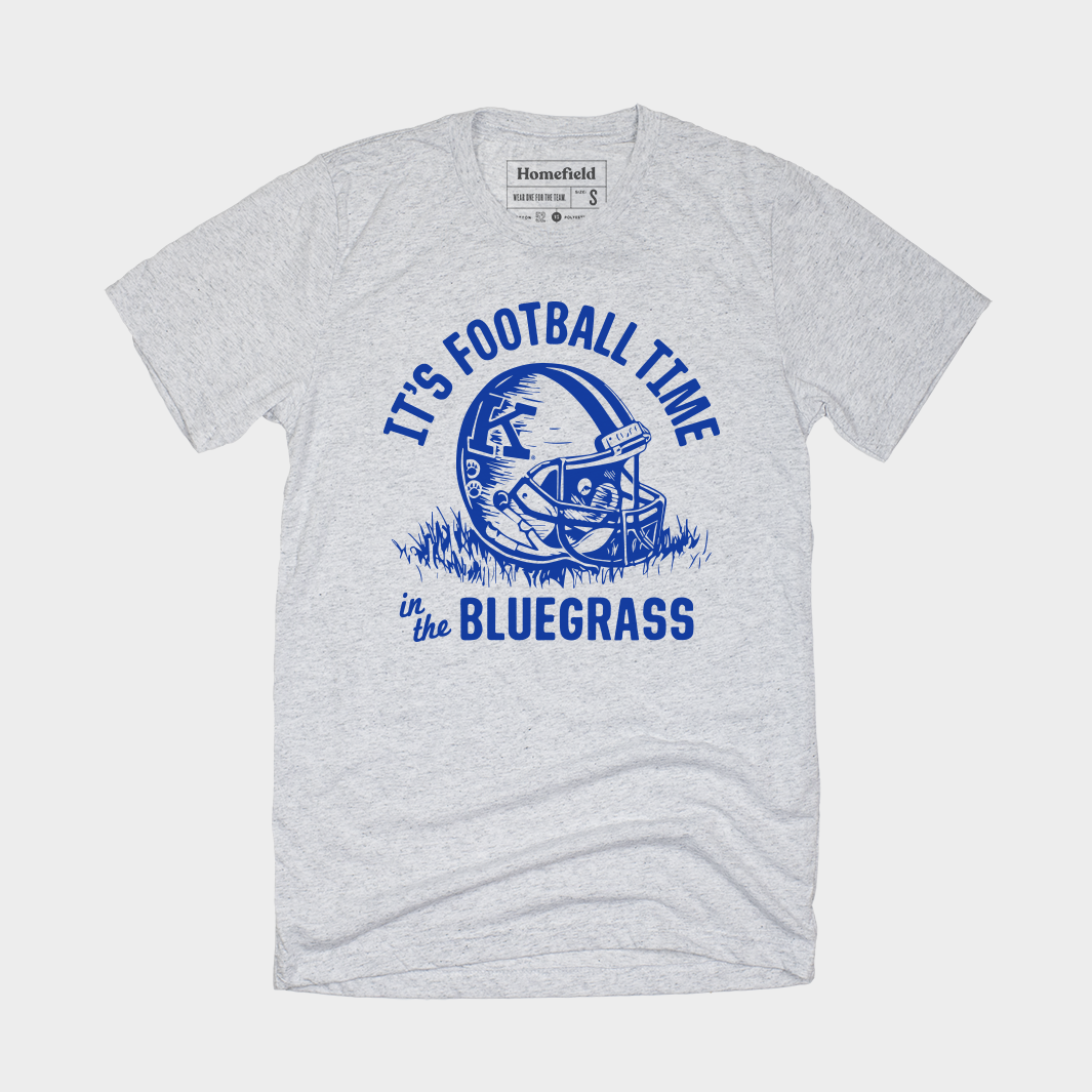 UK Football Time in the Bluegrass T-Shirt - Show Your Pride!