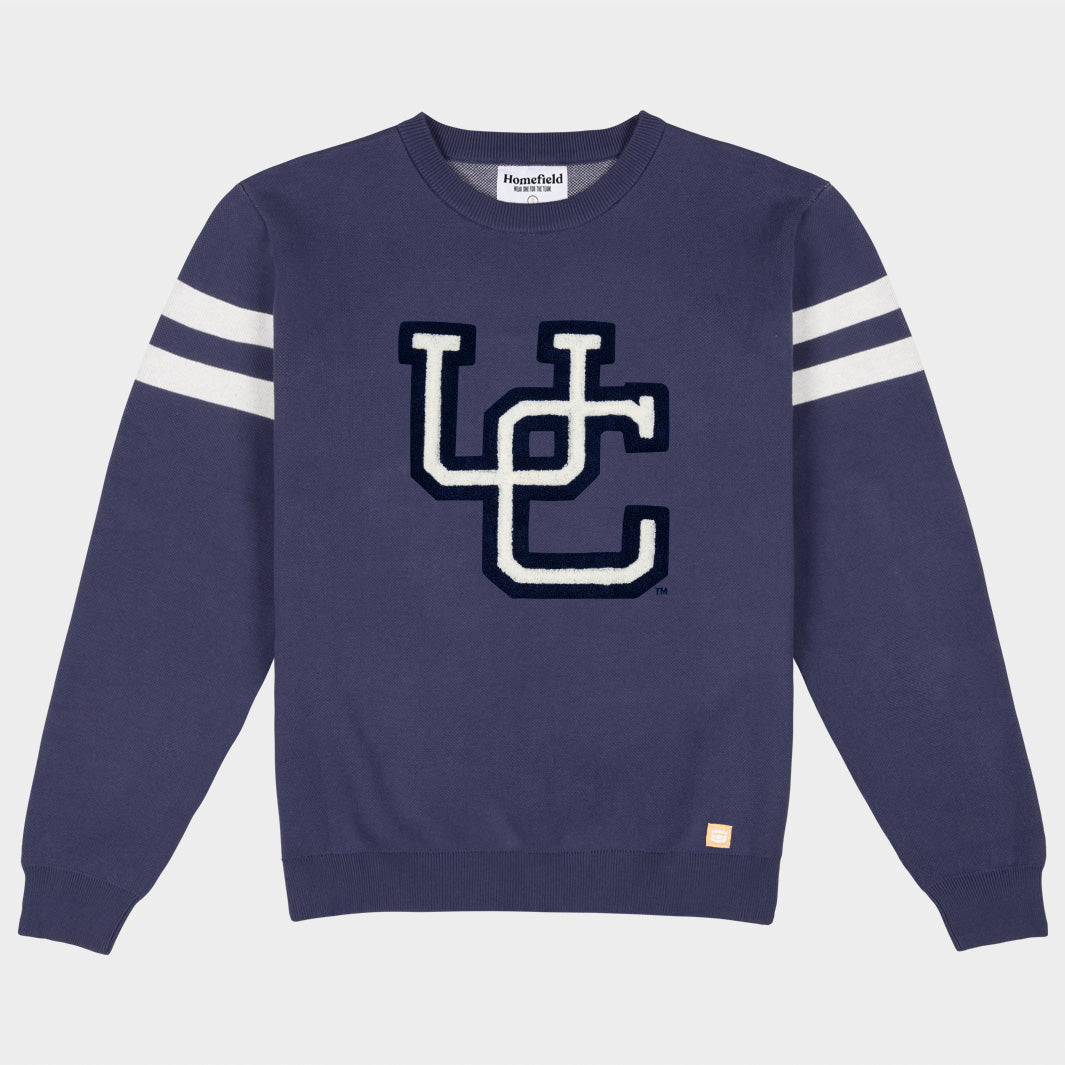 Show Your Husky Pride! UConn Vintage 'UC' Logo Knit Sweater