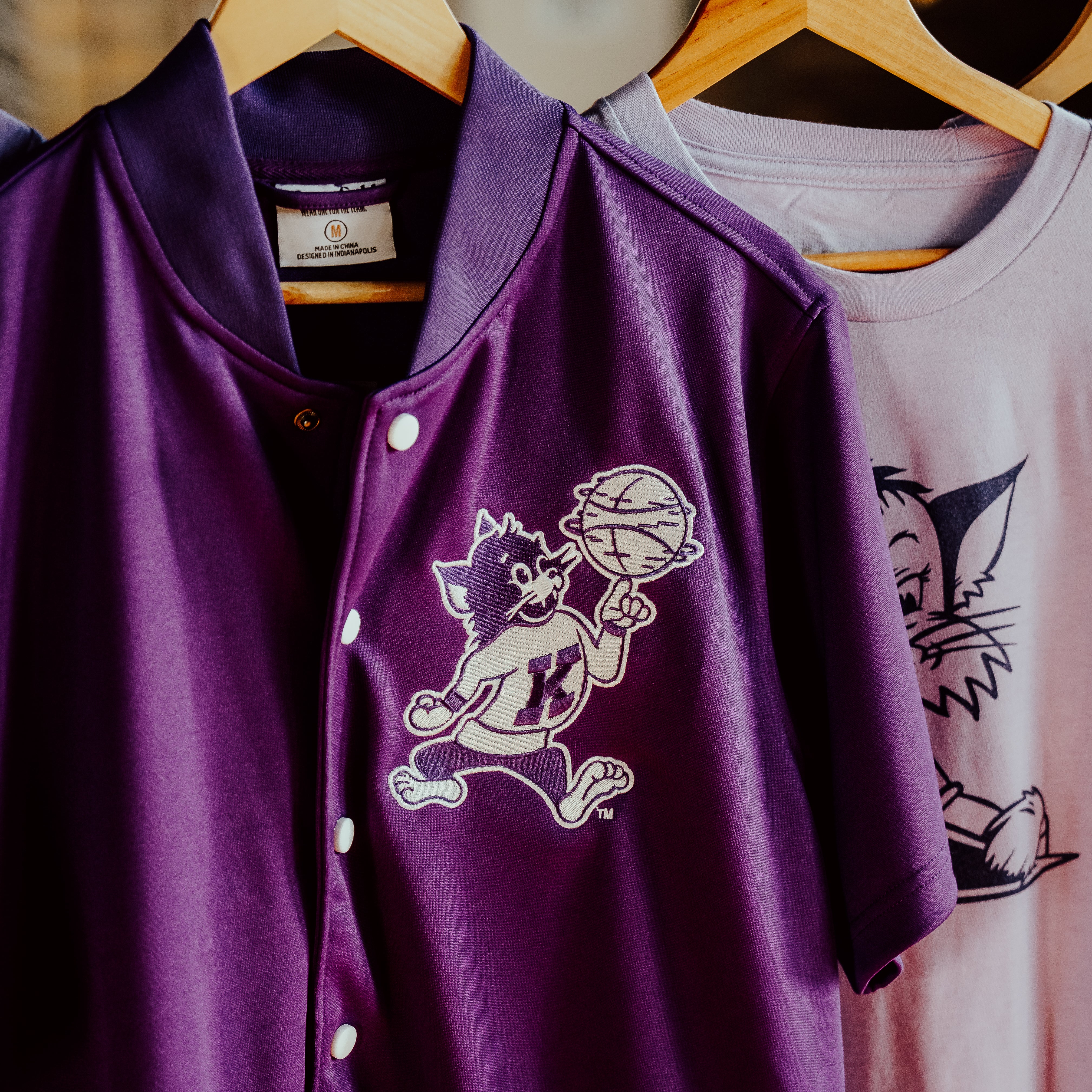 Relive the Glory: K-State Wildcats Vintage Basketball Shooting Shirt