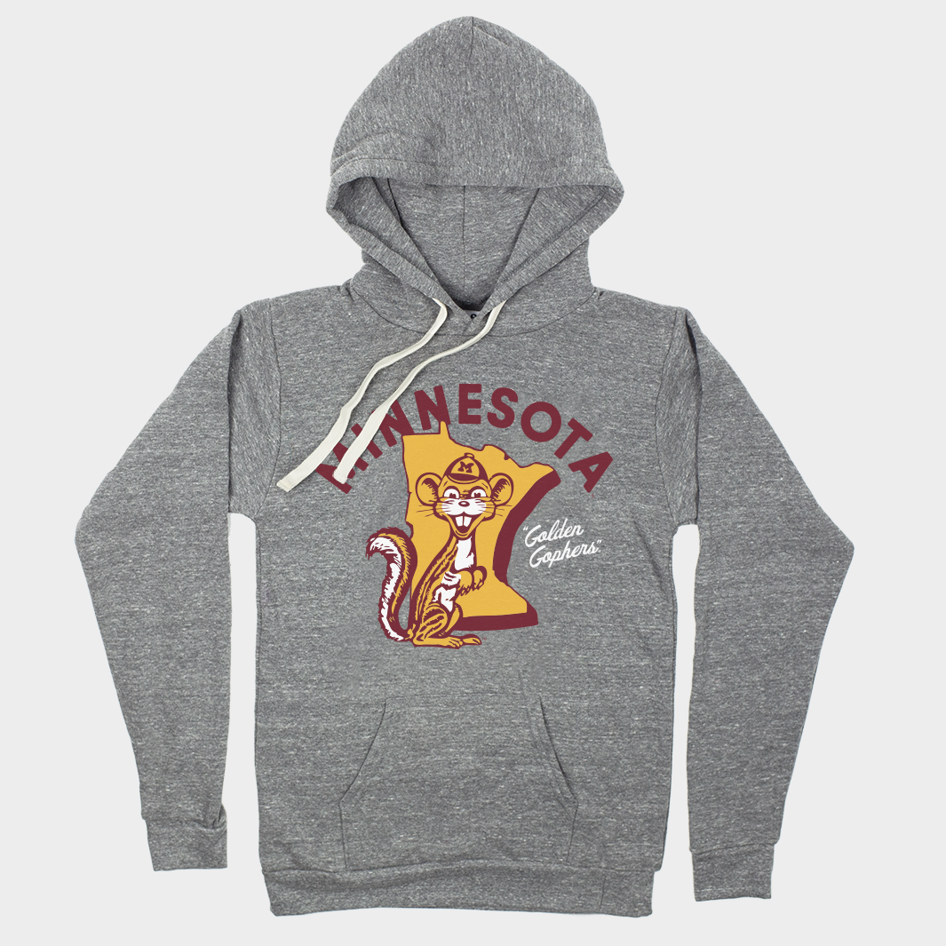 Show Your Minnesota Pride! Vintage Golden Gophers Hoodie