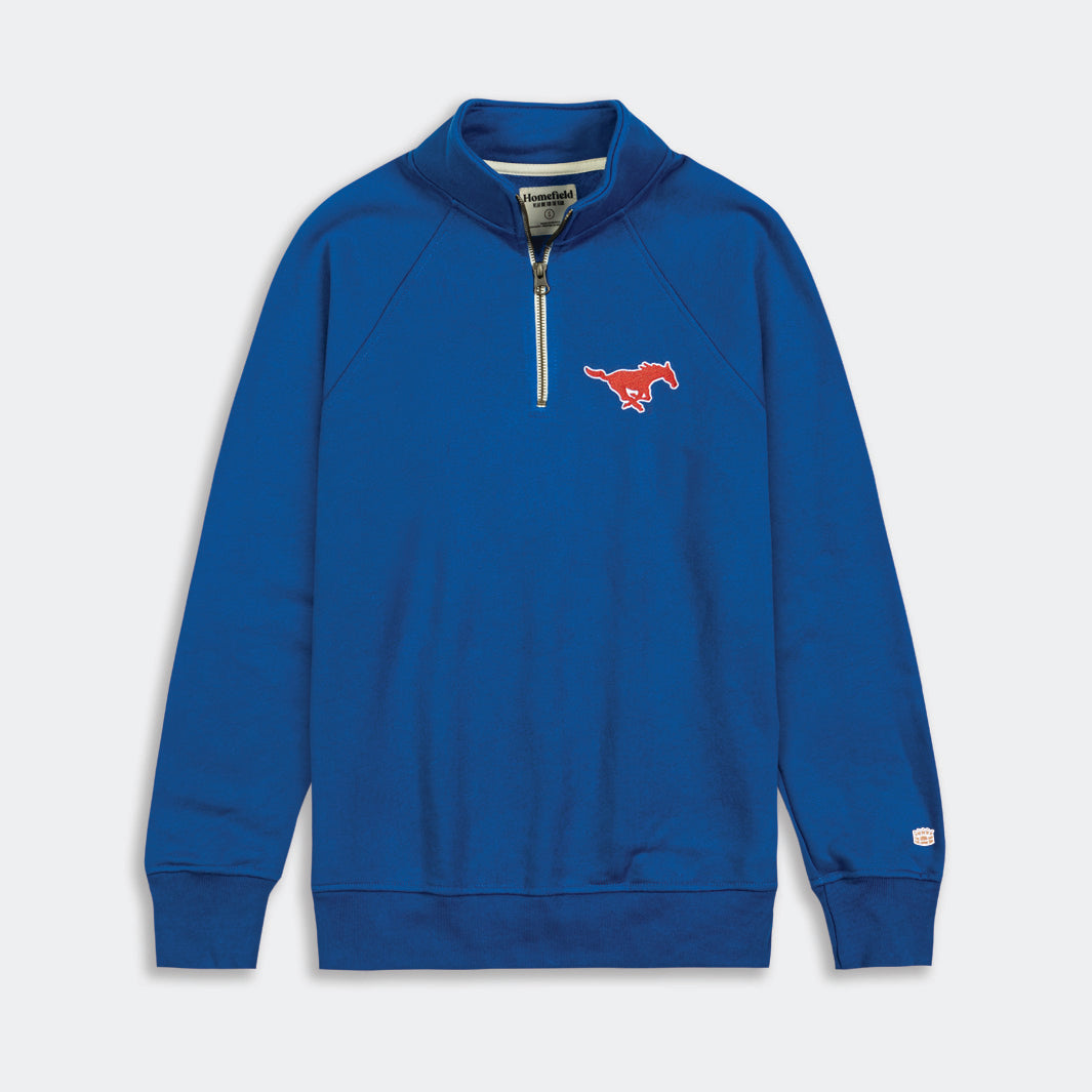 SMU Mustangs Timeless Classic Logo Quarter Zip
