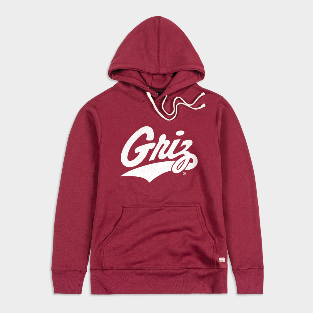 Show Your Grit with Montana Grizzlies Griz Script Hoodie