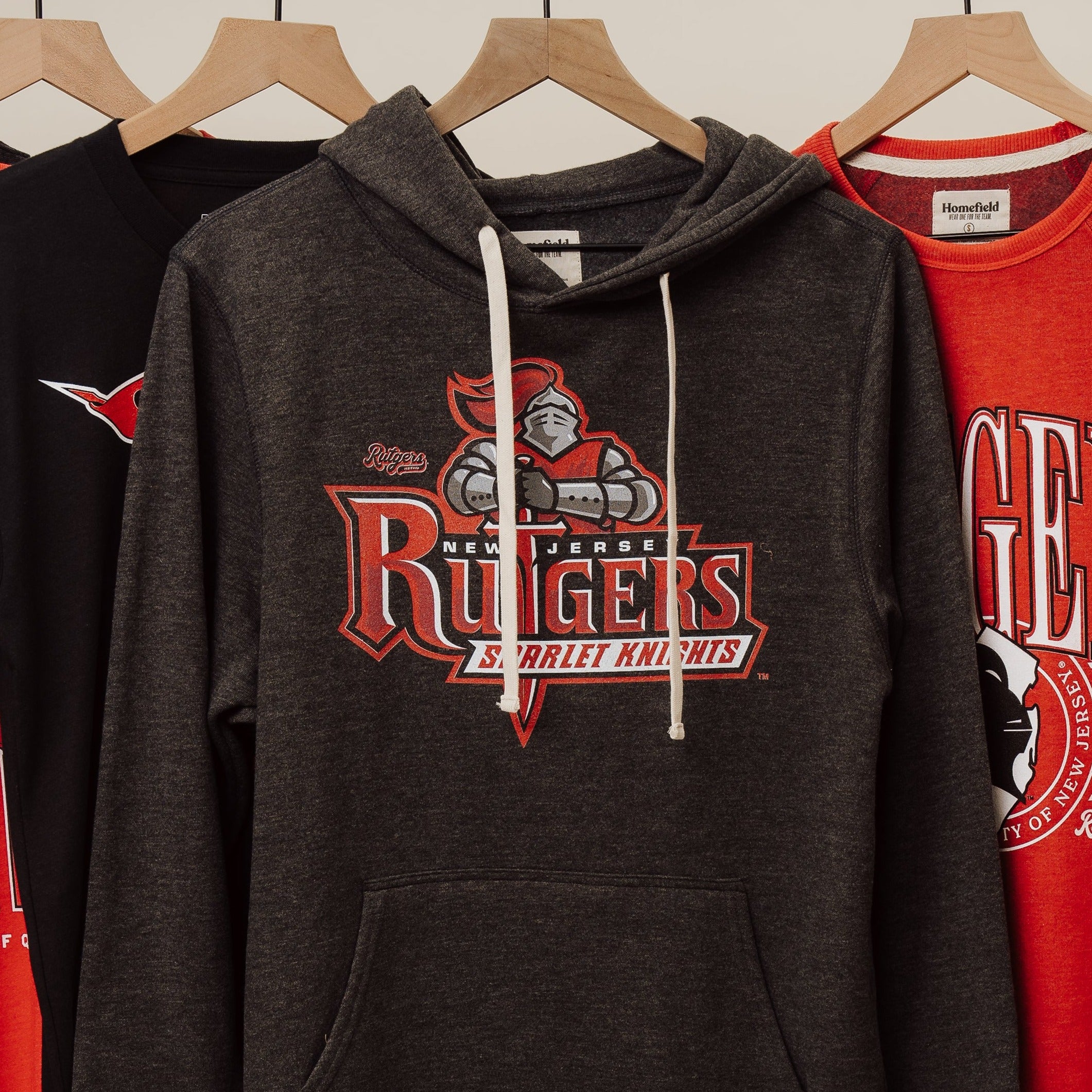 Relive the Glory: 1997 Rutgers Scarlet Knights Logo Hoodie