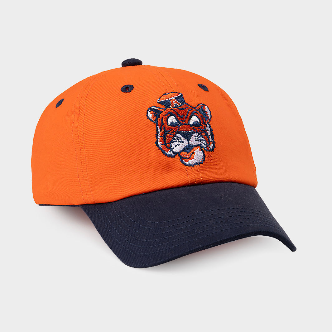Show Your Auburn Tigers Pride with This Retro Logo Two-Tone Dad Hat
