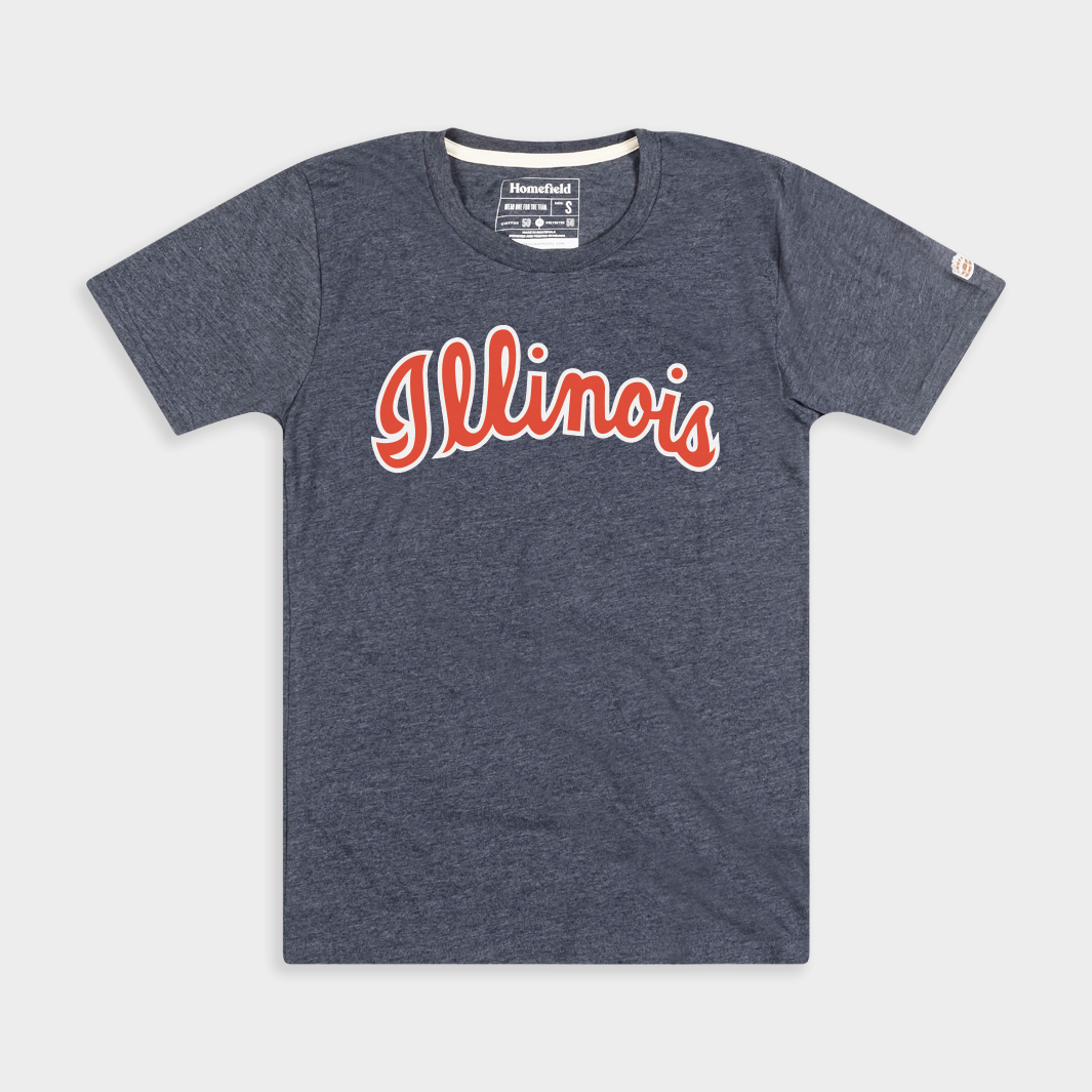 1970s-Inspired Illinois Women's Basketball Tee
