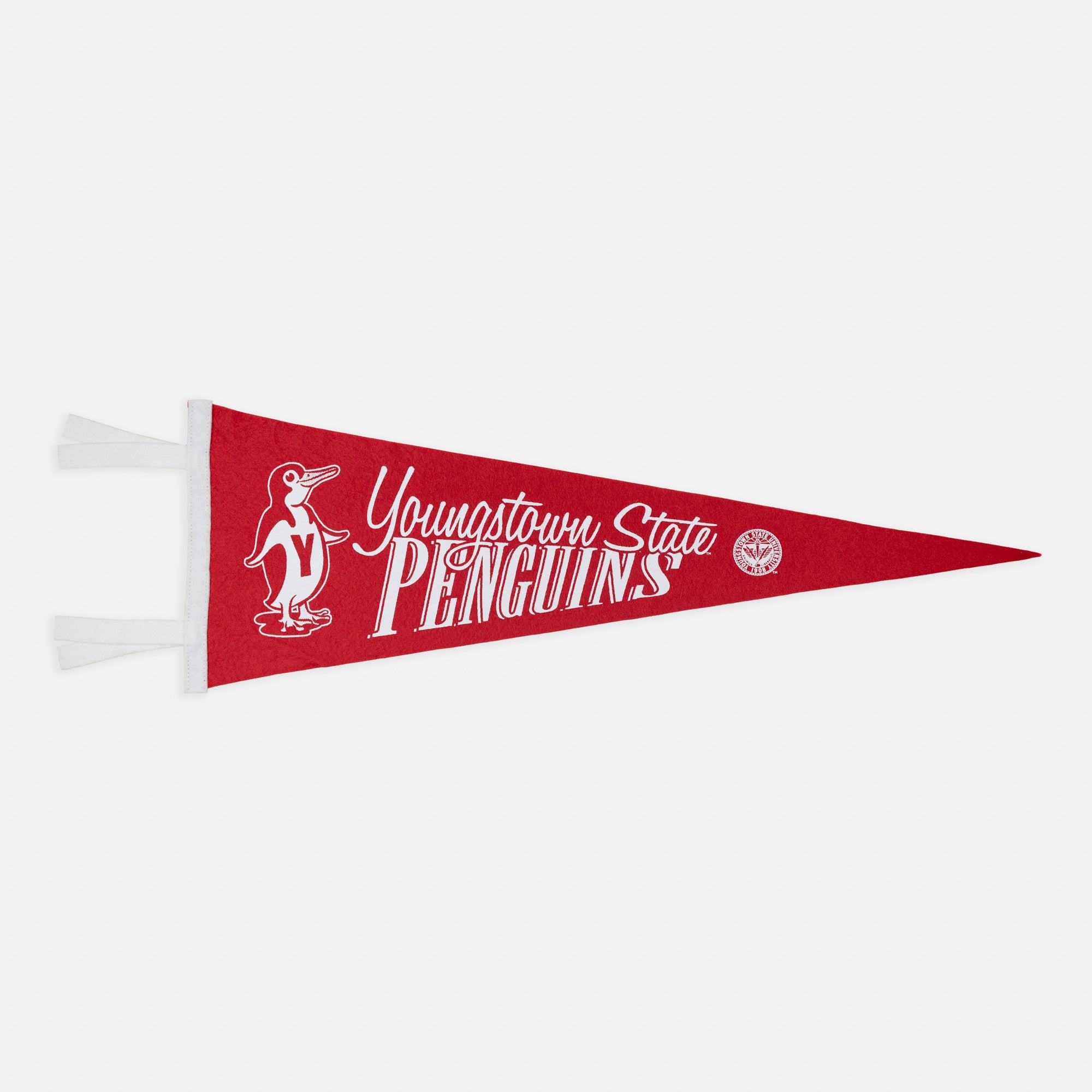 Show Your Pride with the Youngstown State Vintage Penguins Logo Pennant