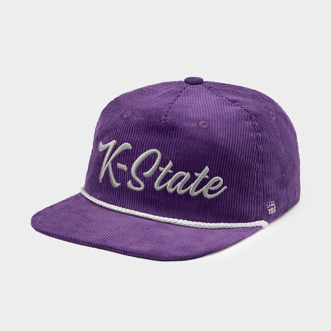 Show Your K-State Pride with Our Retro-Inspired Corduroy Hat