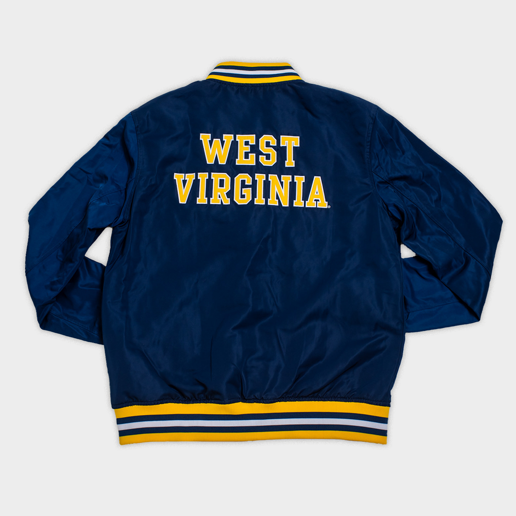 Relive WVU Glory Days with Our Retro Bomber Jacket