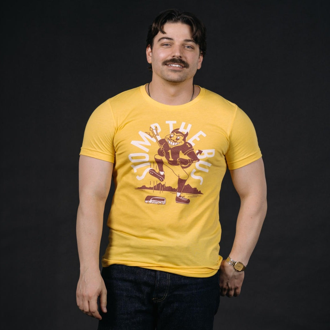 ASU Sun Devils: Unleash Your Team Spirit with the Stomp the Bus Tee