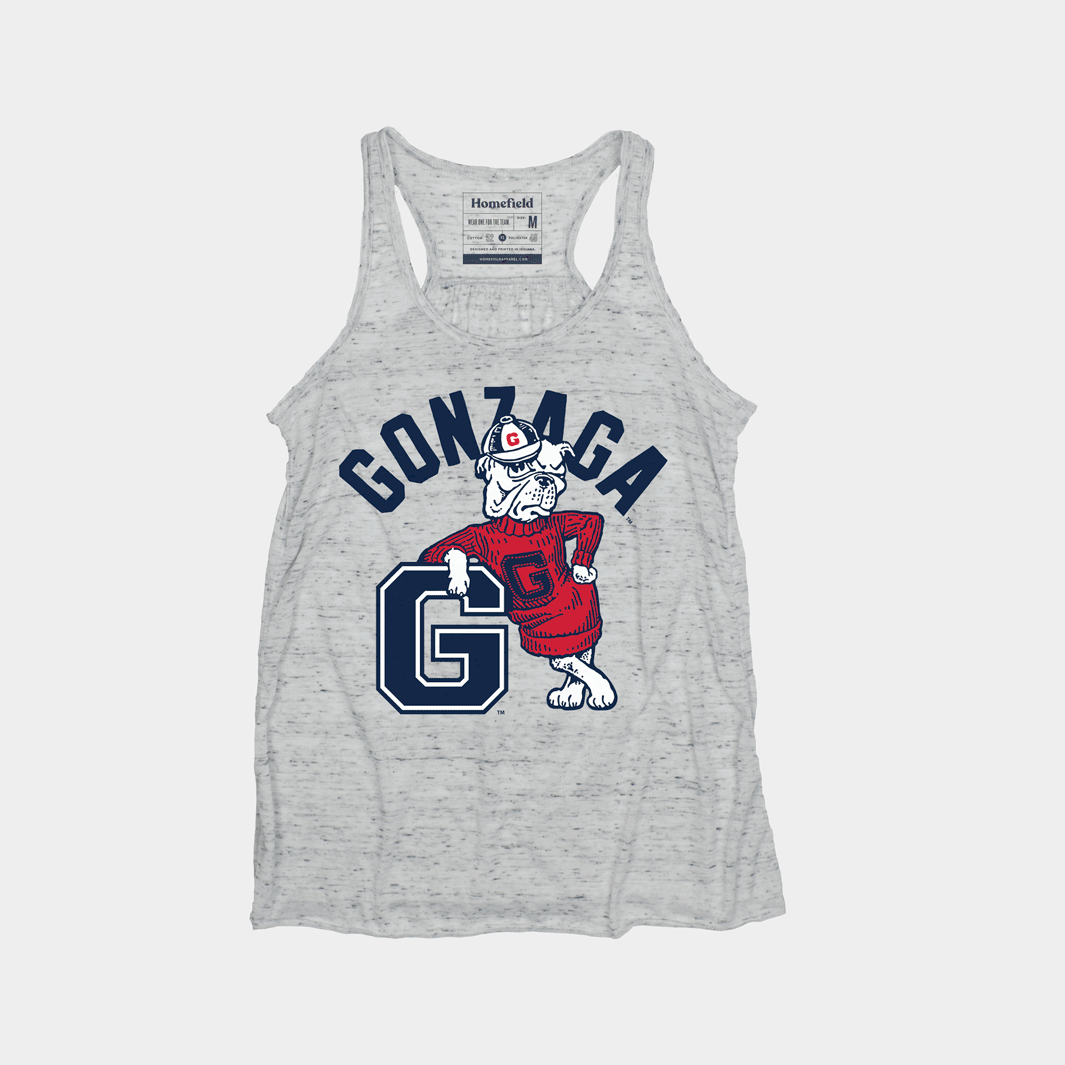 Charming Vintage Gonzaga Mascot Tank for Women