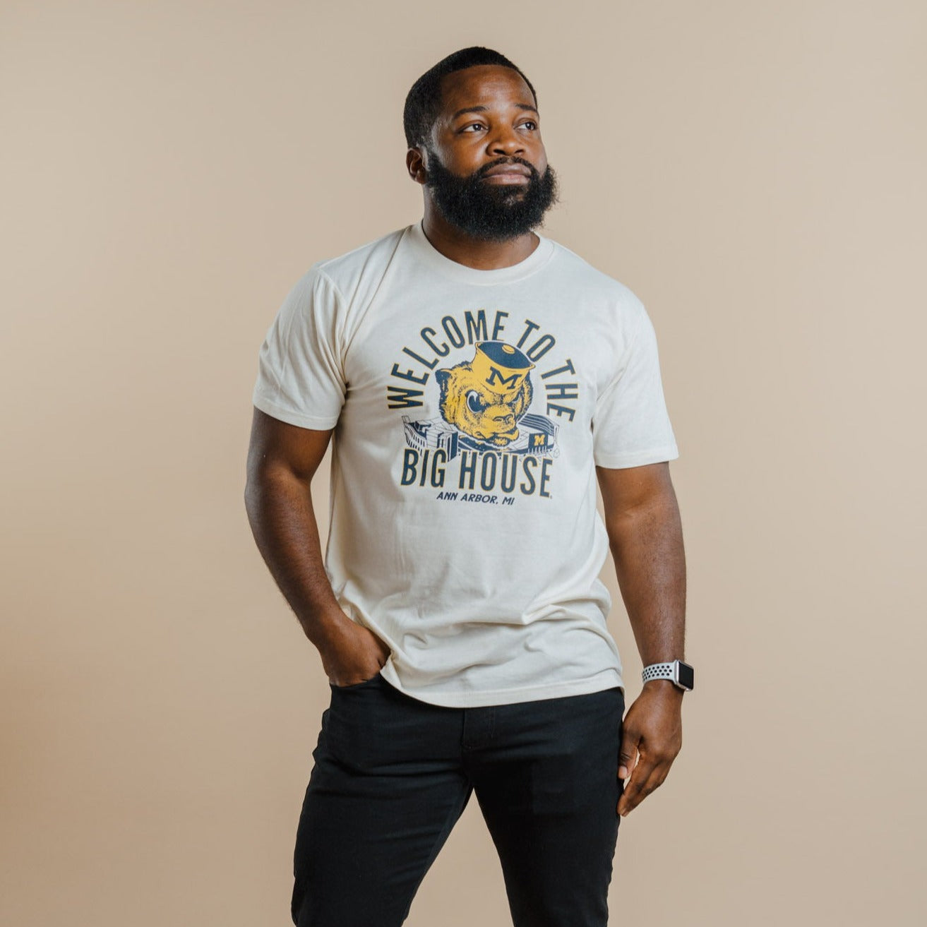 Show Your Michigan Pride with the Big House Tee