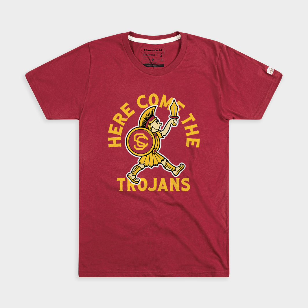 Trojans' Glory: Retro SC Tee