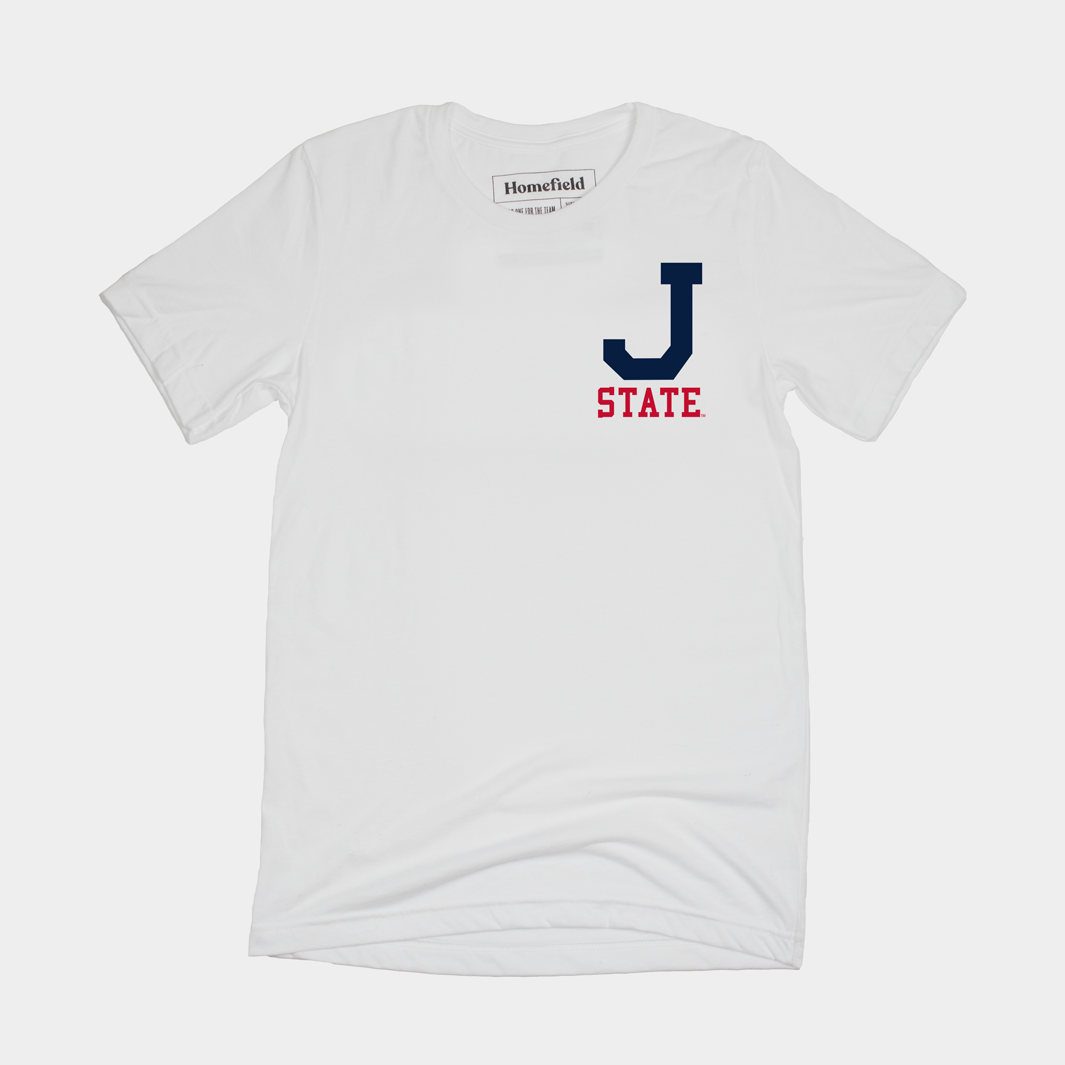 Show Your Pride with Jackson State J-State Logo Tee