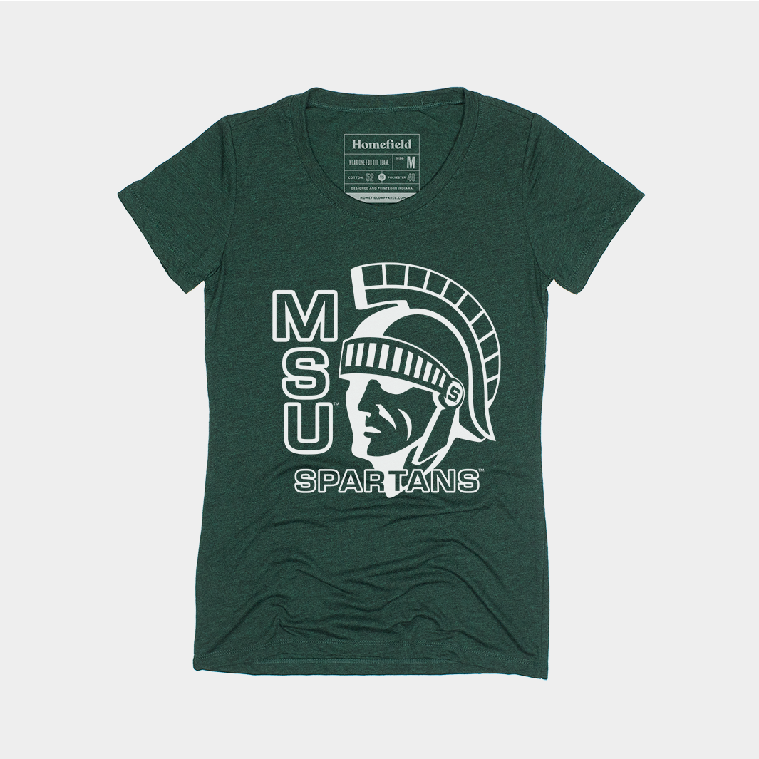 Show Your Spartan Pride! MSU Women's Tee