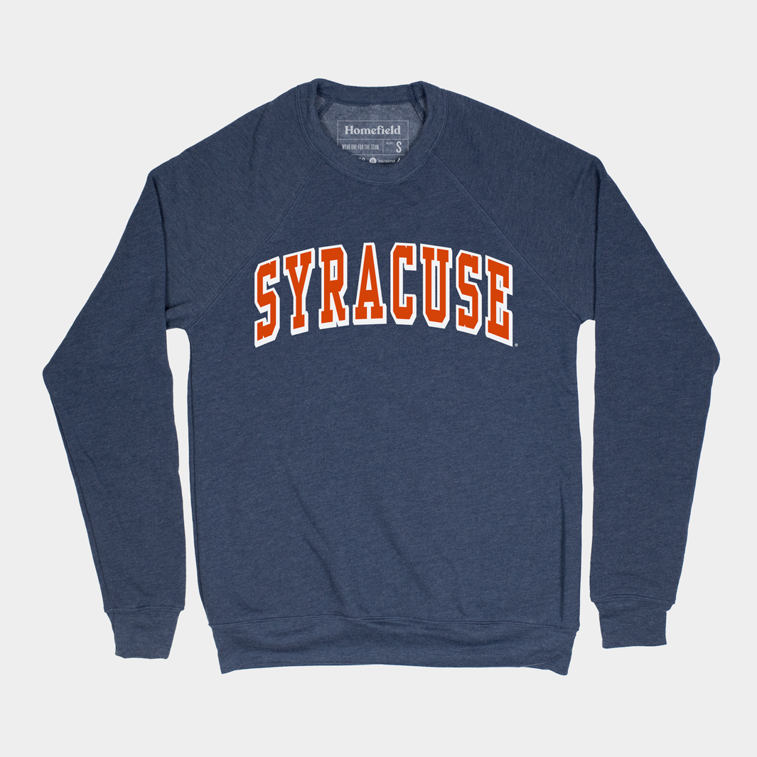 Syracuse Orange Vintage Style Crewneck Sweater