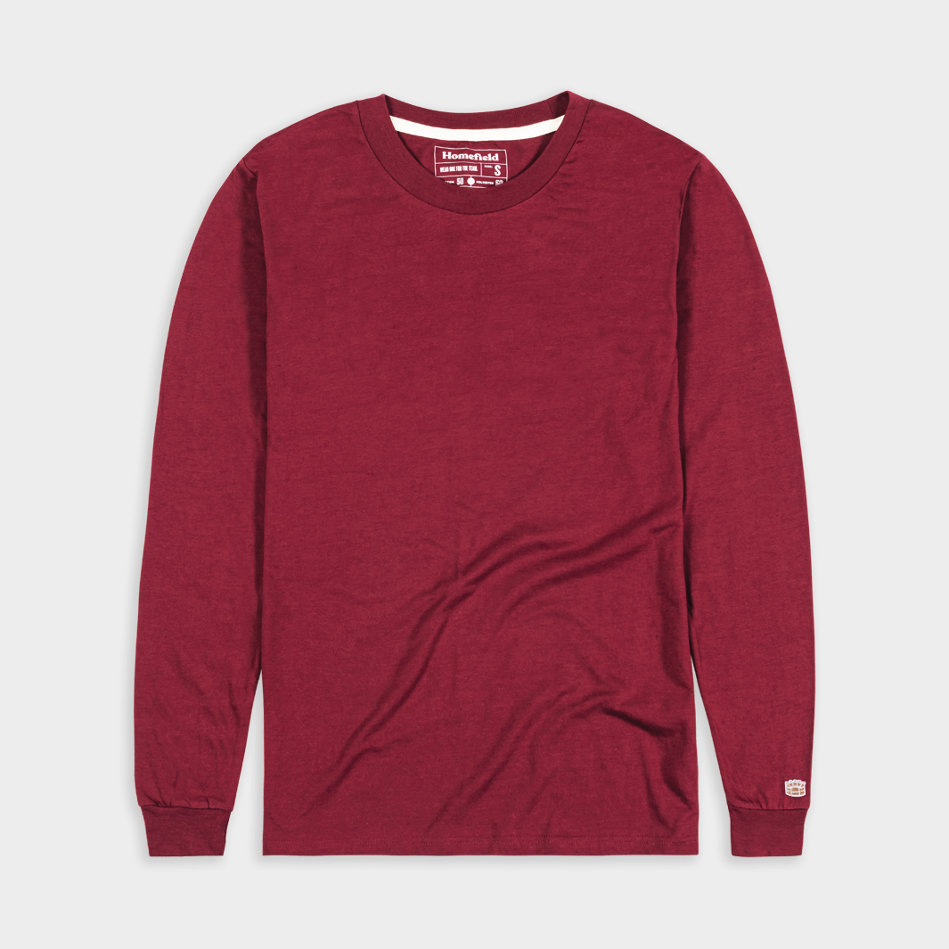 Essential Maroon Long Sleeve - Core Collection