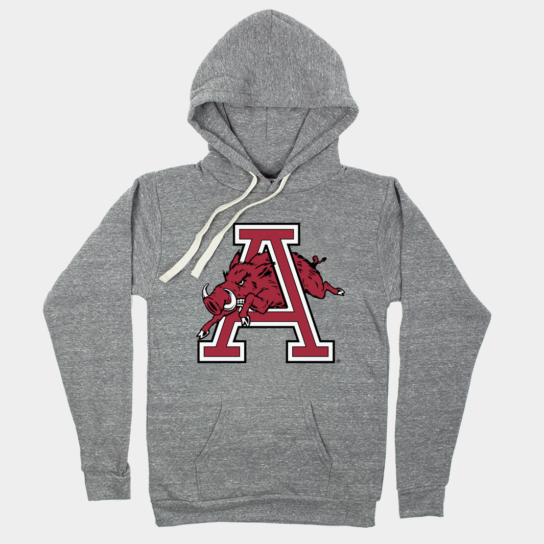 Arkansas Razorbacks Vintage Logo Hoodie - A Must-Have for Fans!