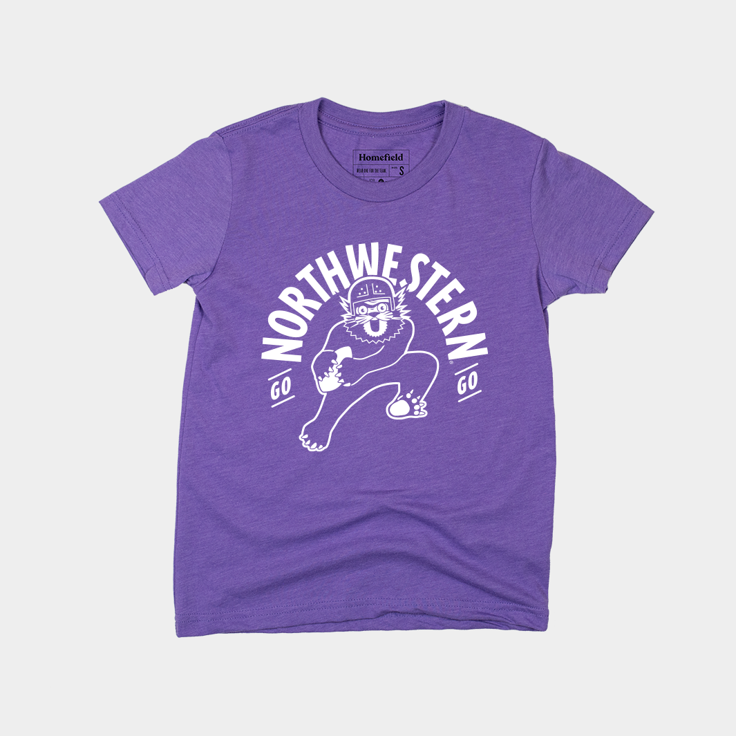 Go Northwestern Go! Youth T-Shirt