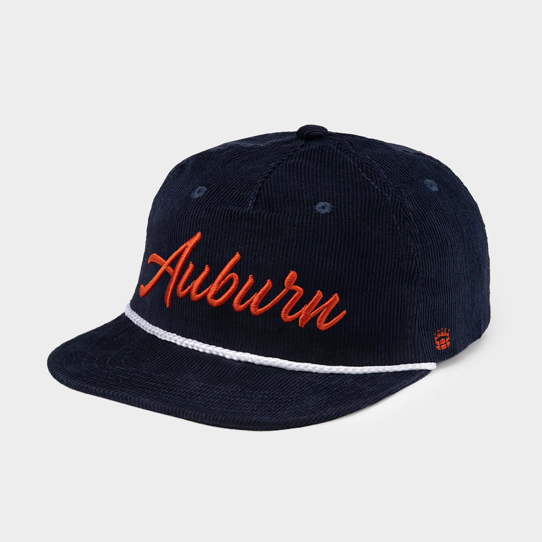 Auburn Tigers Retro Script Corduroy Hat - A Must-Have for Fans!