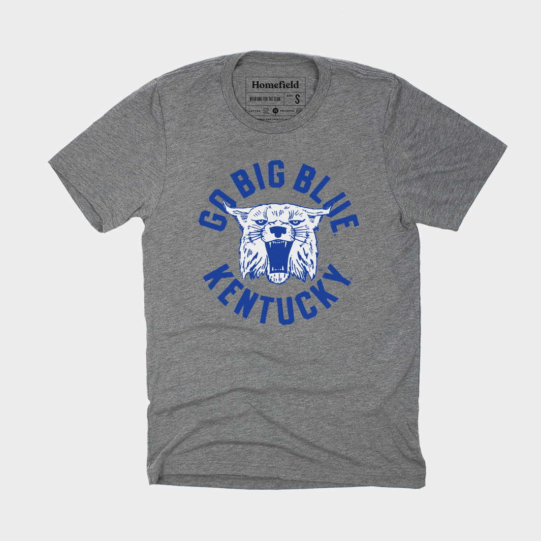 Show Your Kentucky Pride with This Vintage Go Big Blue T-Shirt