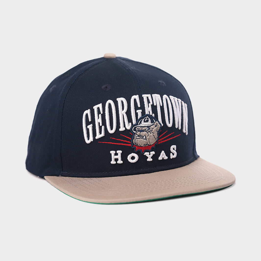 Georgetown Hoyas Vintage Bulldog Snapback Hat - A Piece of Championship History