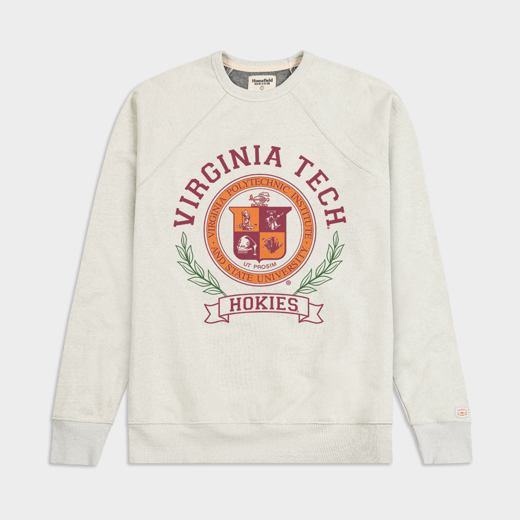 Virginia Tech's Timeless College Seal Crewneck