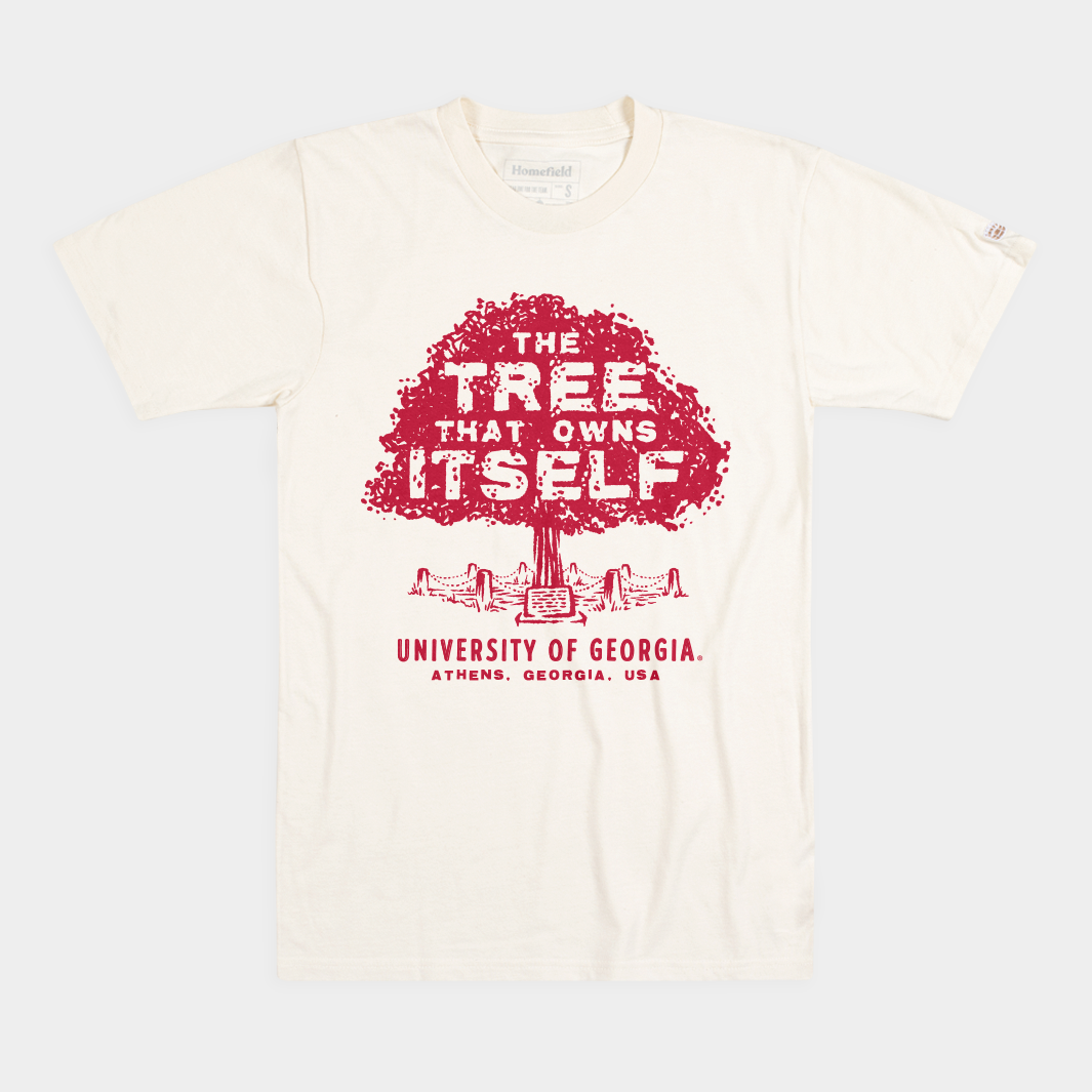 Own Your Style with UGA's Iconic Tree Tee