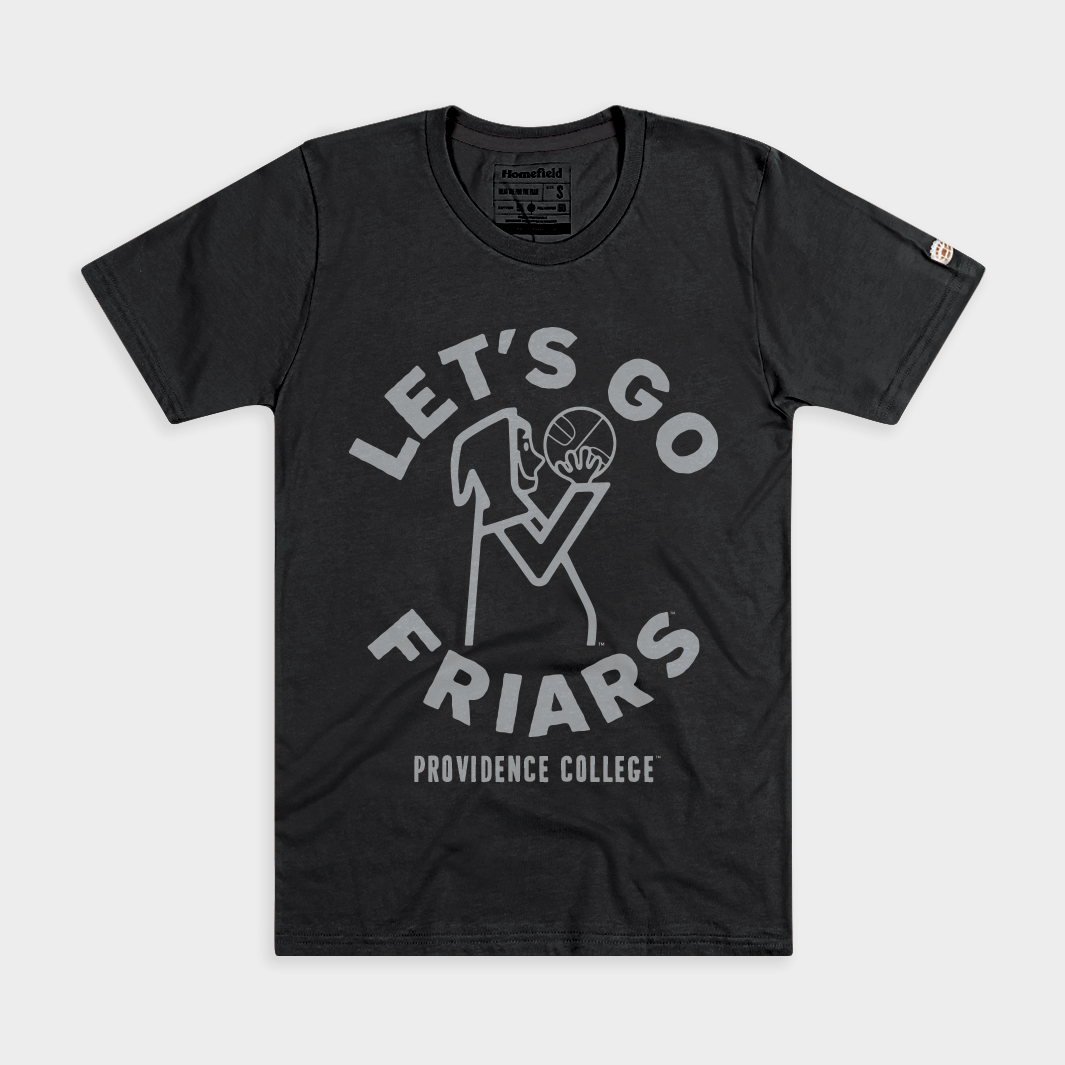 Providence Let's Go Friars Basketball Tee - Show Your Friar Pride!