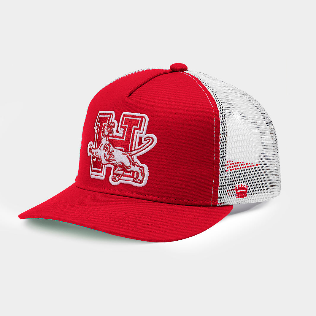 Show Your Pride with Houston Cougars Vintage Logo Trucker Hat