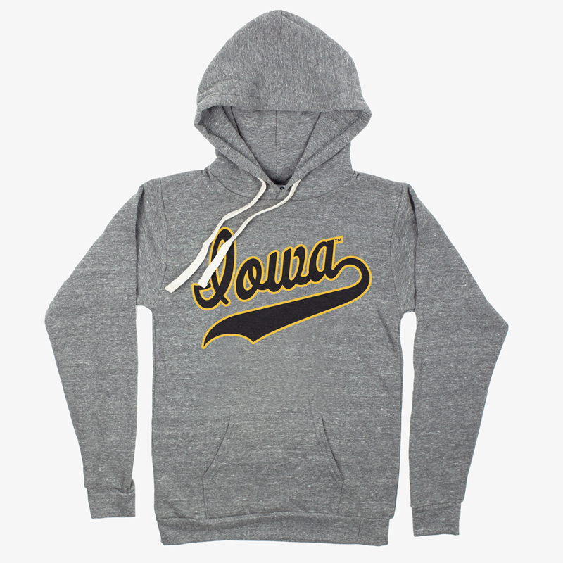 Show Your Iowa Pride with the Hawkeyes Script Hoodie