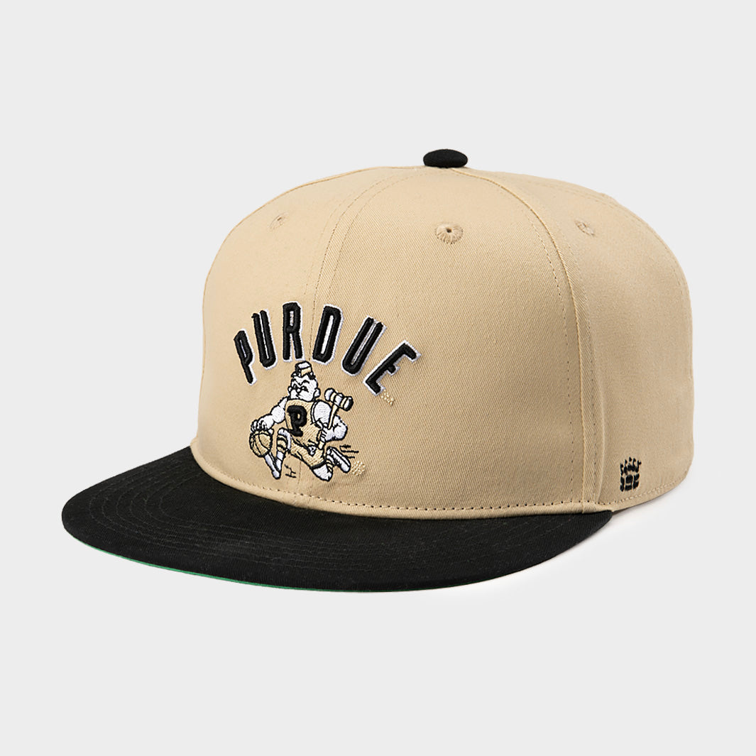 Vintage Purdue Pete Basketball Snapback Hat - A Must-Have for Fans!
