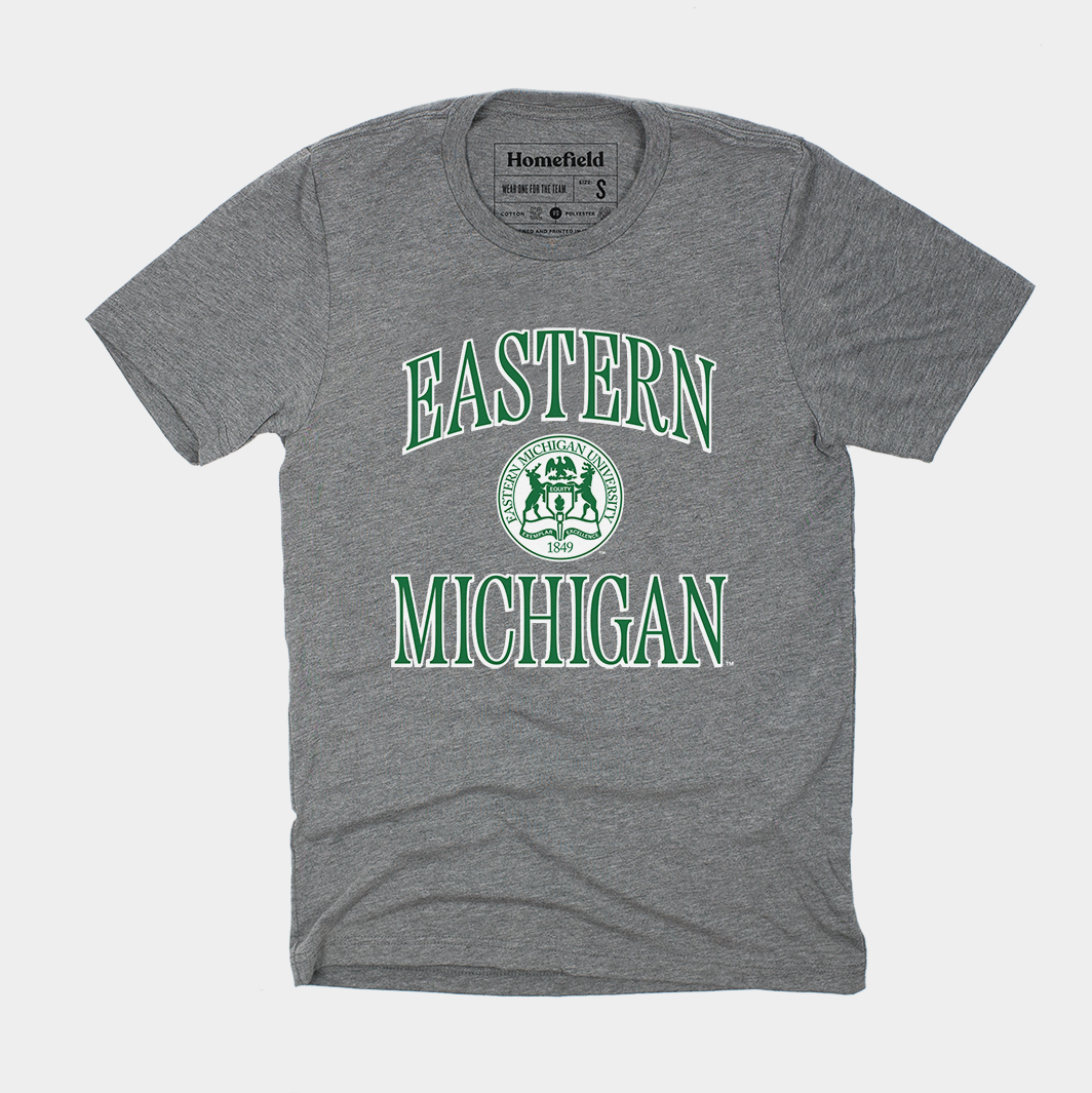 Eastern Michigan University's Stylish Seal Tee