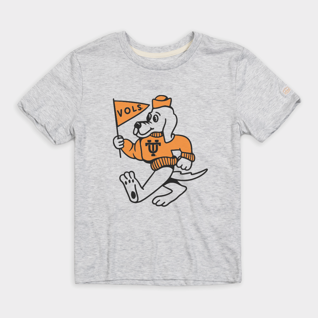 Tennessee Retro Smokey Youth Cartoon Tee - A Must-Have for Fans!